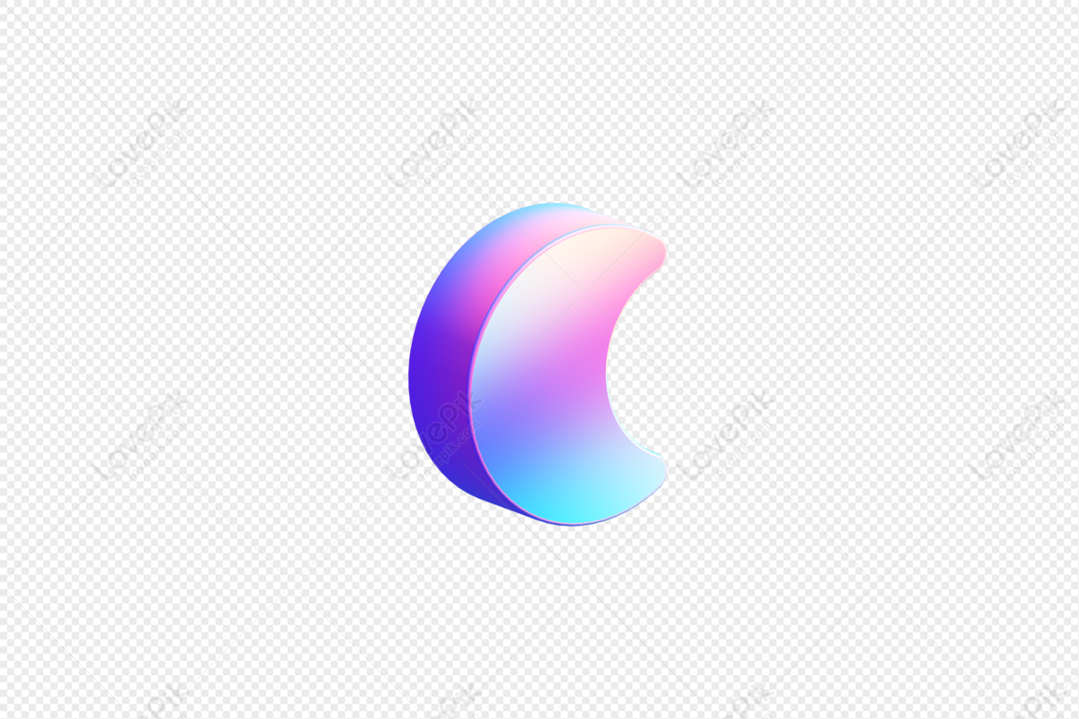 Moon icon on transparent background 16774525 PNG