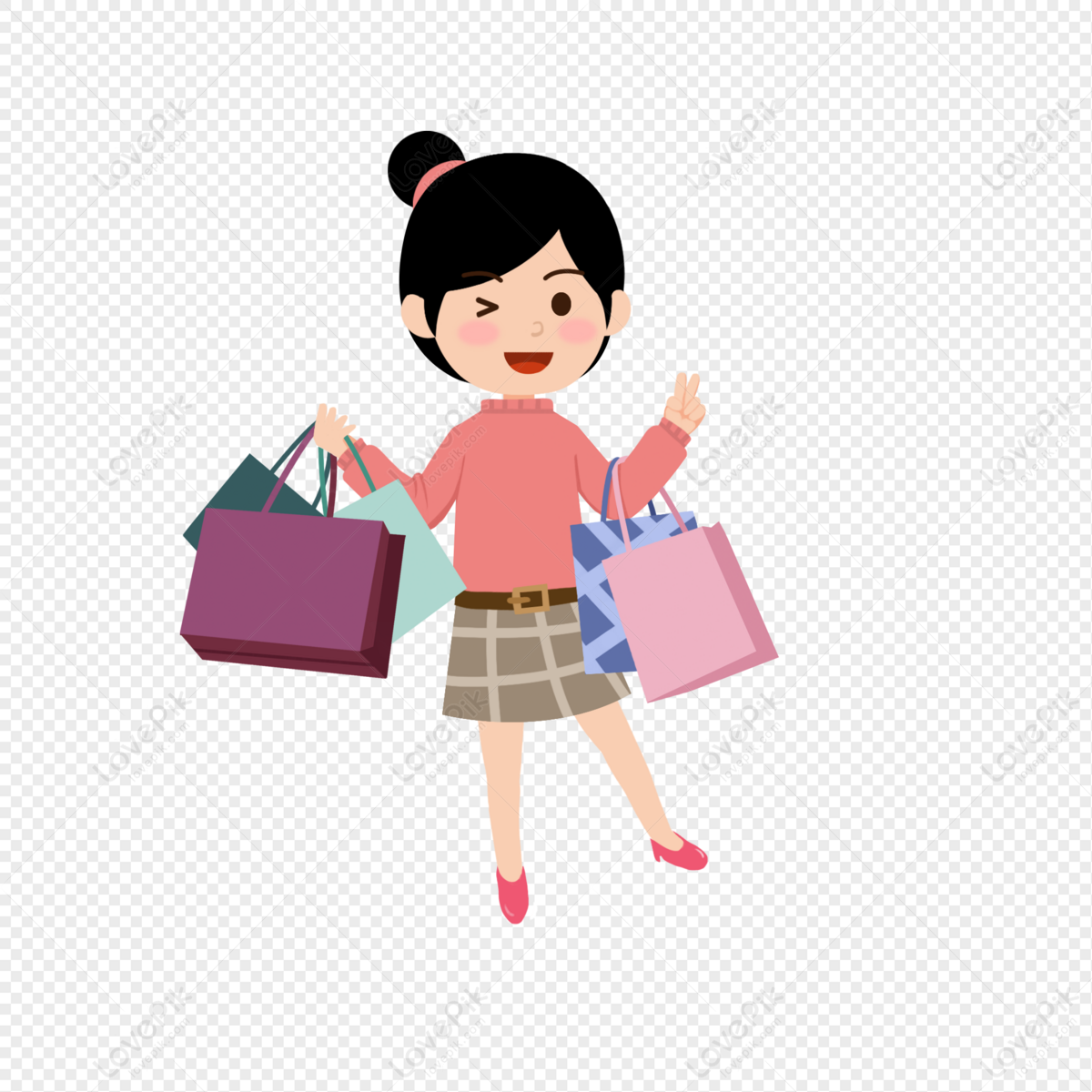 Double 11 Shopping Cartoon Elements PNG Image Free Download And Clipart  Image For Free Download - Lovepik | 402016571