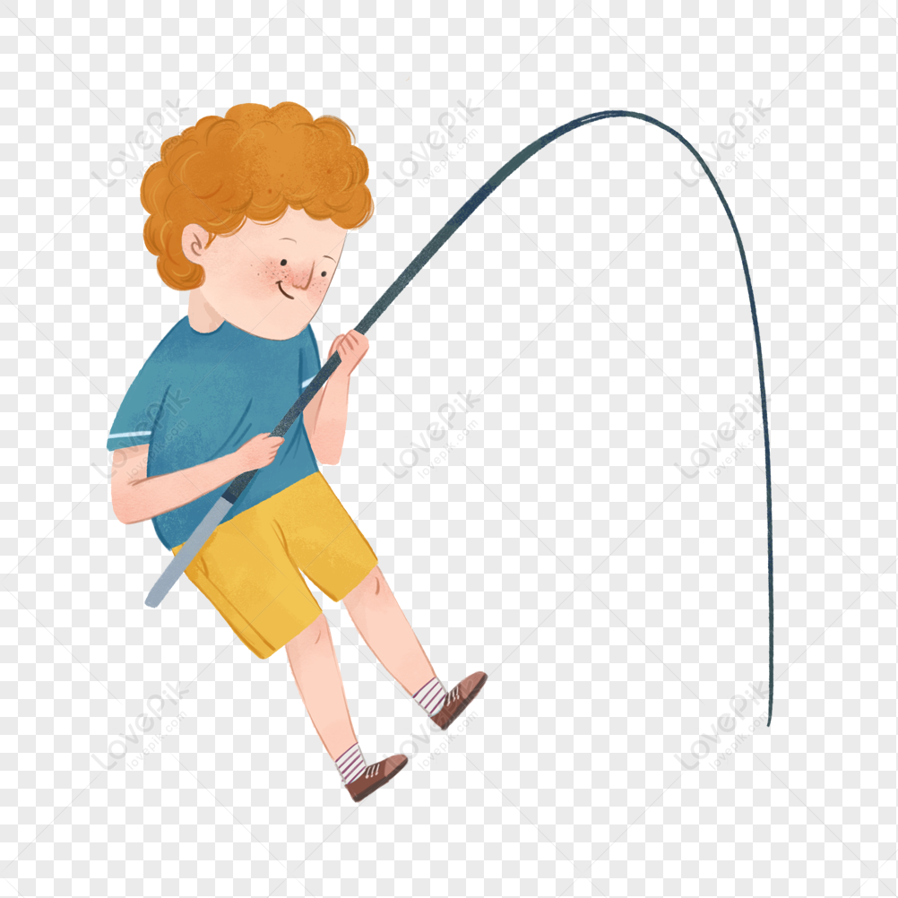 Little Boy Fishing, Student, Fish, Fishing Game PNG White Transparent And  Clipart Image For Free Download - Lovepik