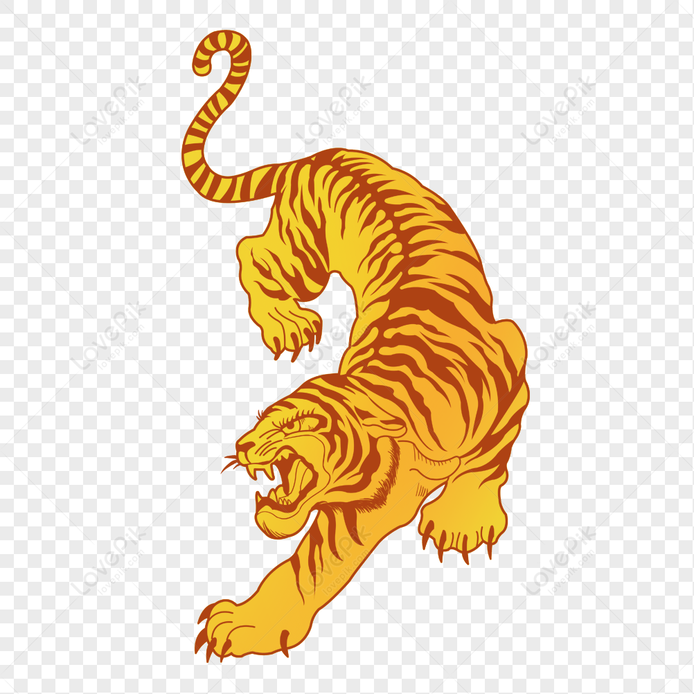 Find hd Tiger Png Logo - Tigre De Bengala Dibujo, Transparent Png. To  search and download more free transparent png… | Animal tattoos, Logo  design art, Tiger poster