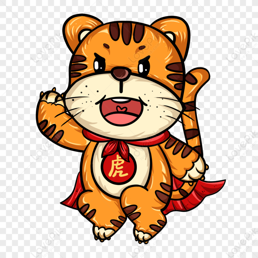 Tiger Superman, New Year, 2022, Tiger PNG Image And Clipart Image For ...