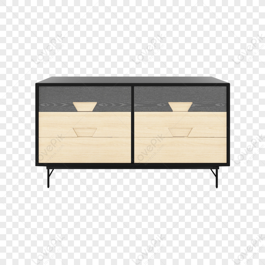 Wooden Cabinet Flat Furniture Dark Furniture Light Wood PNG White Transparent And Clipart