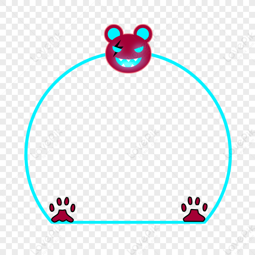 Bear Border PNG Image And Clipart Image For Free Download - Lovepik ...