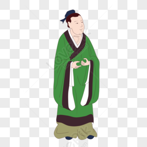 ancient chinese people clipart