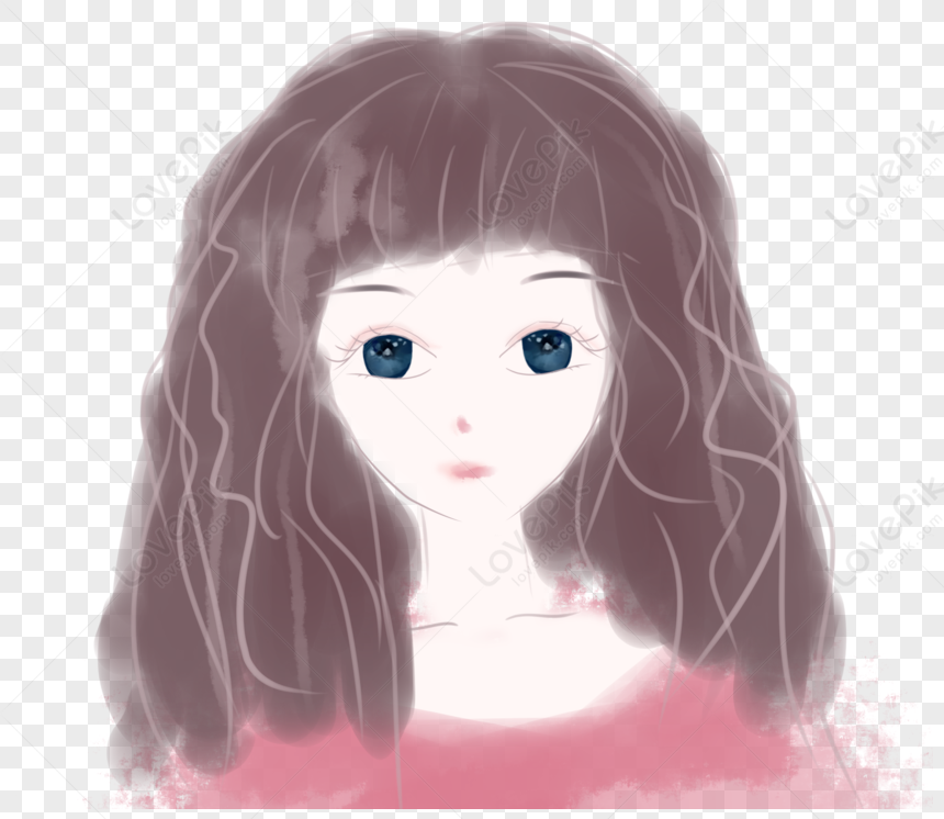 Healing Hand Painted Girl Illustration Image PNG Picture And Clipart ...