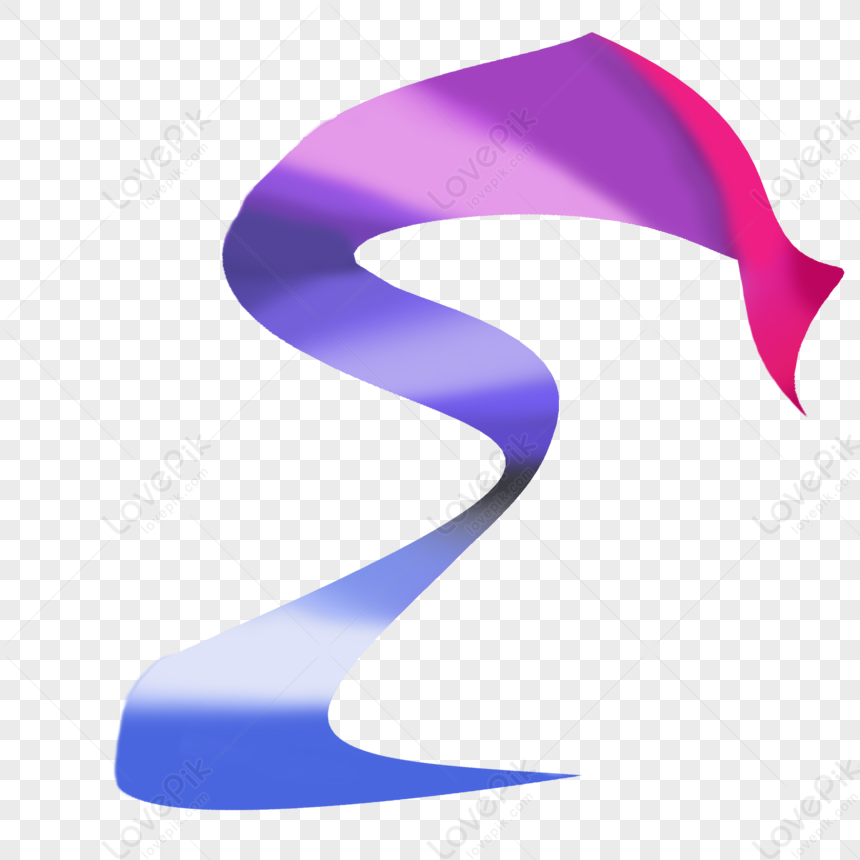 Pink Ribbon, Abstract Art, Abstract Dark, Letter S PNG Image Free ...