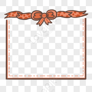 Red Bow Border PNG Picture And Clipart Image For Free Download ...