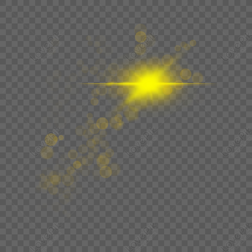 Golden Light Effect PNG Picture And Clipart Image For Free Download ...