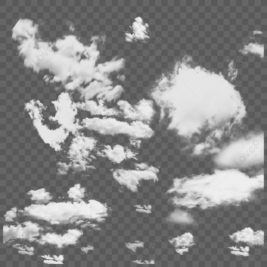 Painted Floating Cloud, Paint, Floating Clouds, Cloud PNG Transparent ...