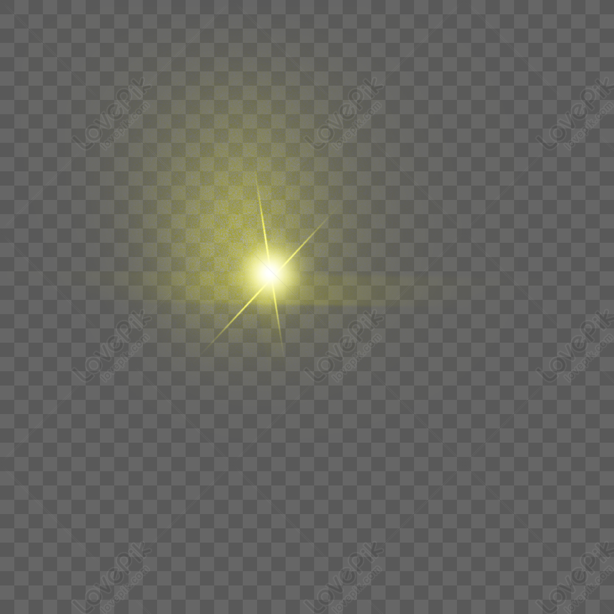 Yellow Light Effect, Light Vector, Dark Light, Light Star PNG White ...