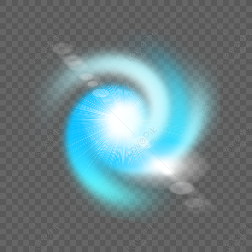 Blue Swirl Effect, Blue Effects, Light, Blue Light PNG Transparent ...