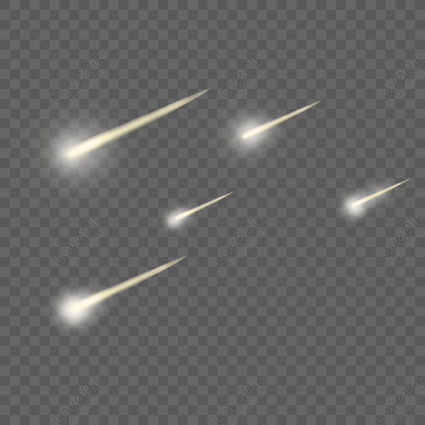 White Meteor, White Ray, Starry Sky, Light PNG Image And Clipart Image ...