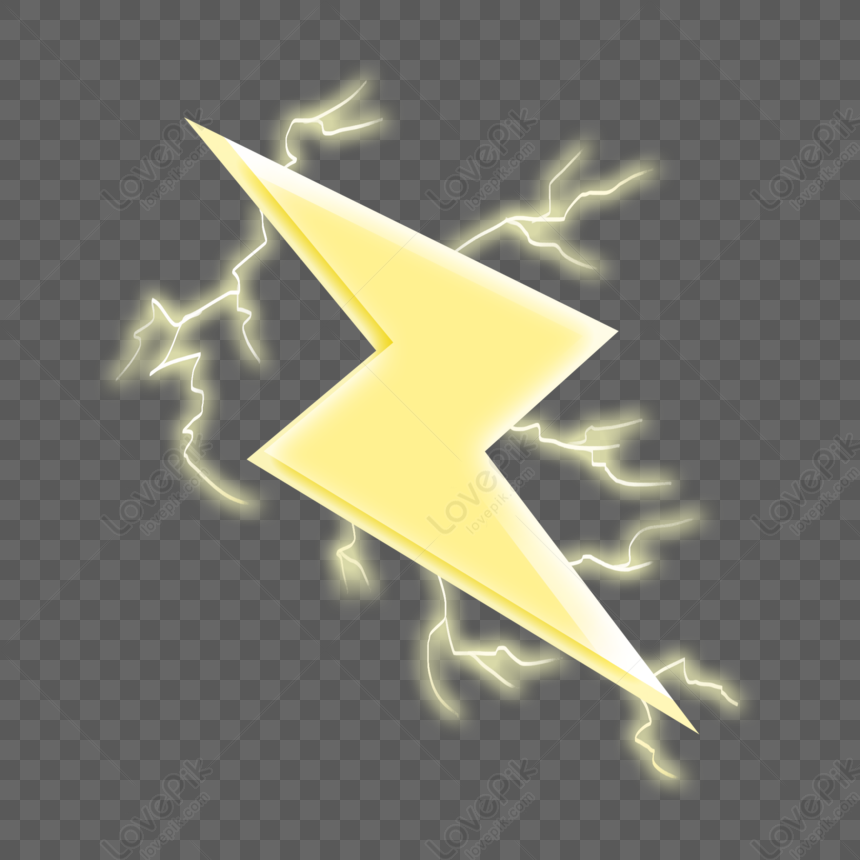 Yellow Lightning PNG Free Download And Clipart Image For Free Download -  Lovepik | 401576413