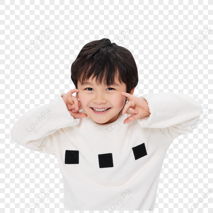 Cute Little Boy Making Funny Faces PNG Image Free Download And Clipart