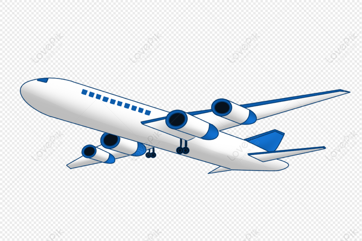airplane with banner png