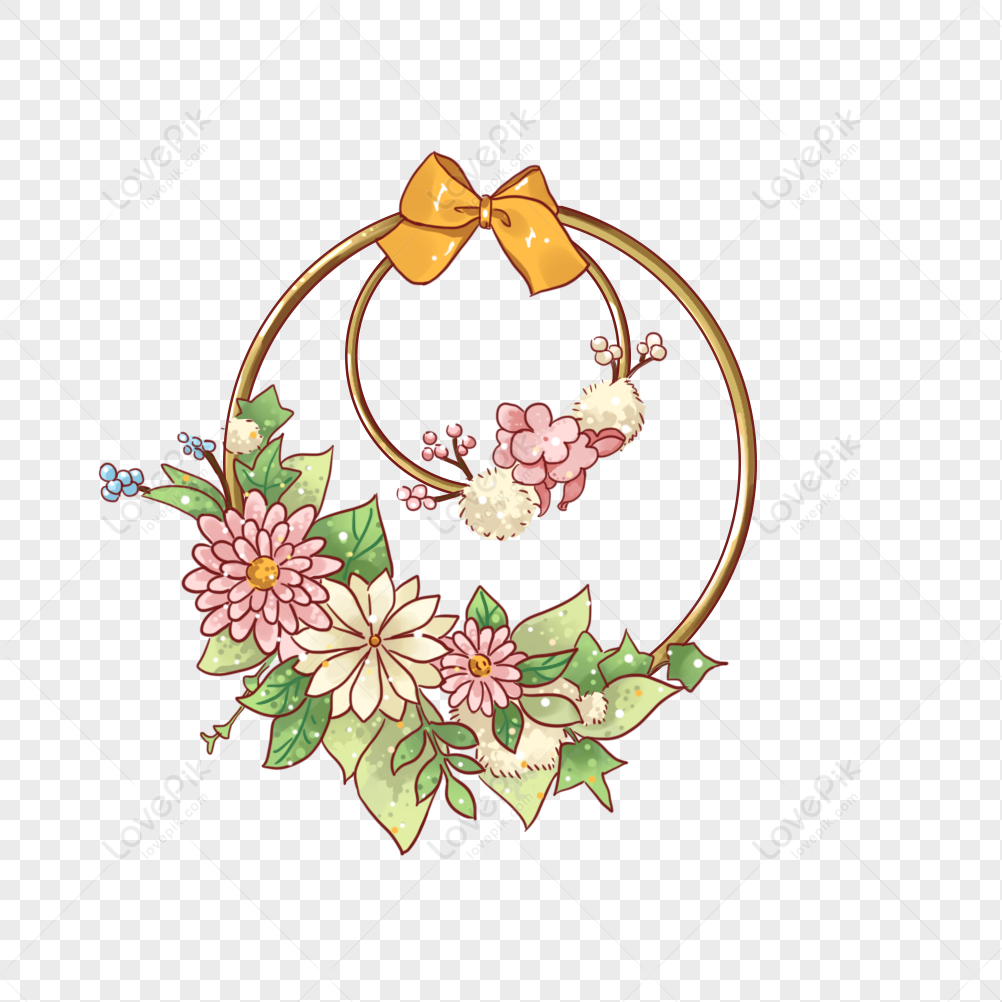 Flower Ring PNG Images With Transparent Background | Free Download On  Lovepik