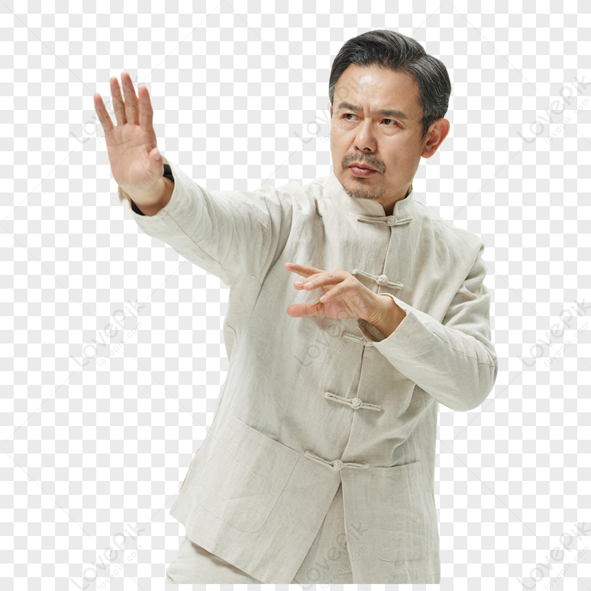 Chinese Style Male Hit Tai Chi PNG Hd Transparent Image And Clipart ...