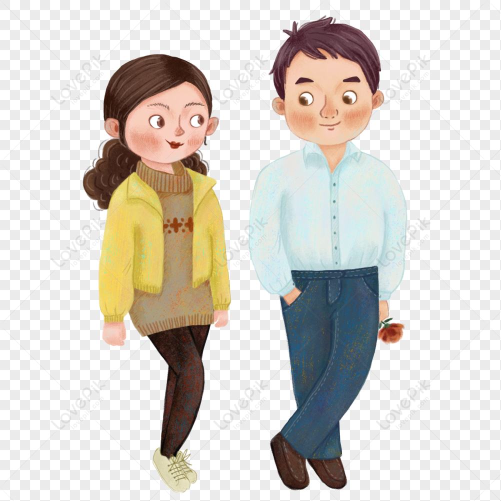 Confessing Festival Couple Free PNG And Clipart Image For Free Download ...