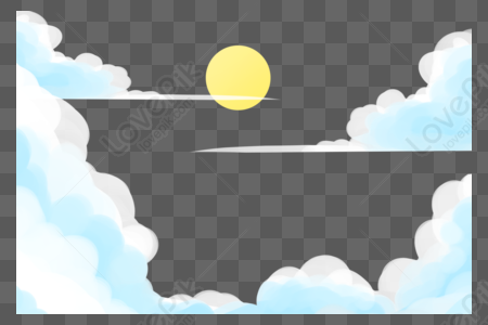 clouds and sun png