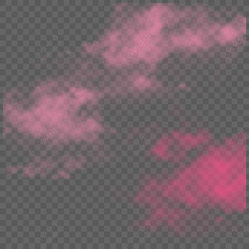 Floating Pink Clouds, Dark Pink, Pink Smoke, Pink White PNG Image Free ...