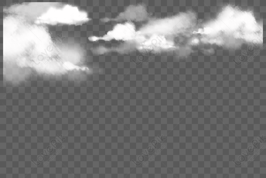 Hand Drawn White Cloud Elements, Animated Clouds, Clouds White, Gray ...