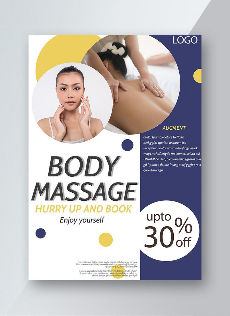 body massage promotion