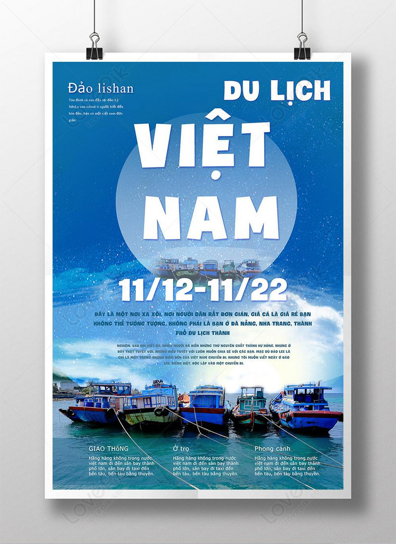 Download Vietnam Islands Gorgeous Scenery Travel Poster Template Psd Template Image Picture Free Download 450023181 Lovepik Com PSD Mockup Templates