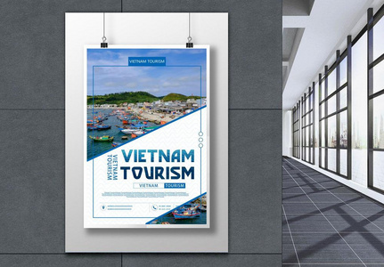 creative vietnam travel poster, creative, vietnam travel, poster template