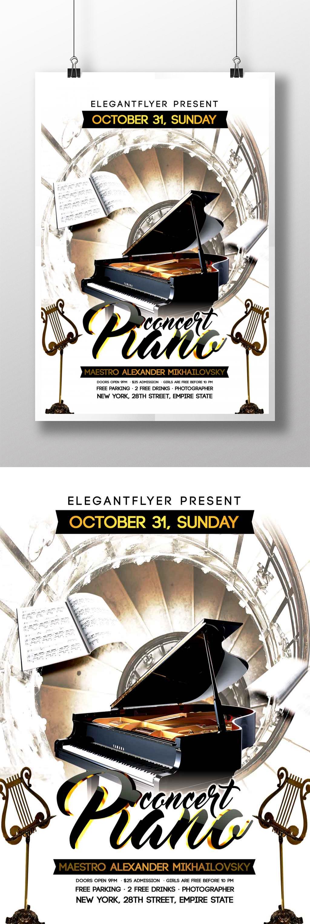 concert flyer templates free download