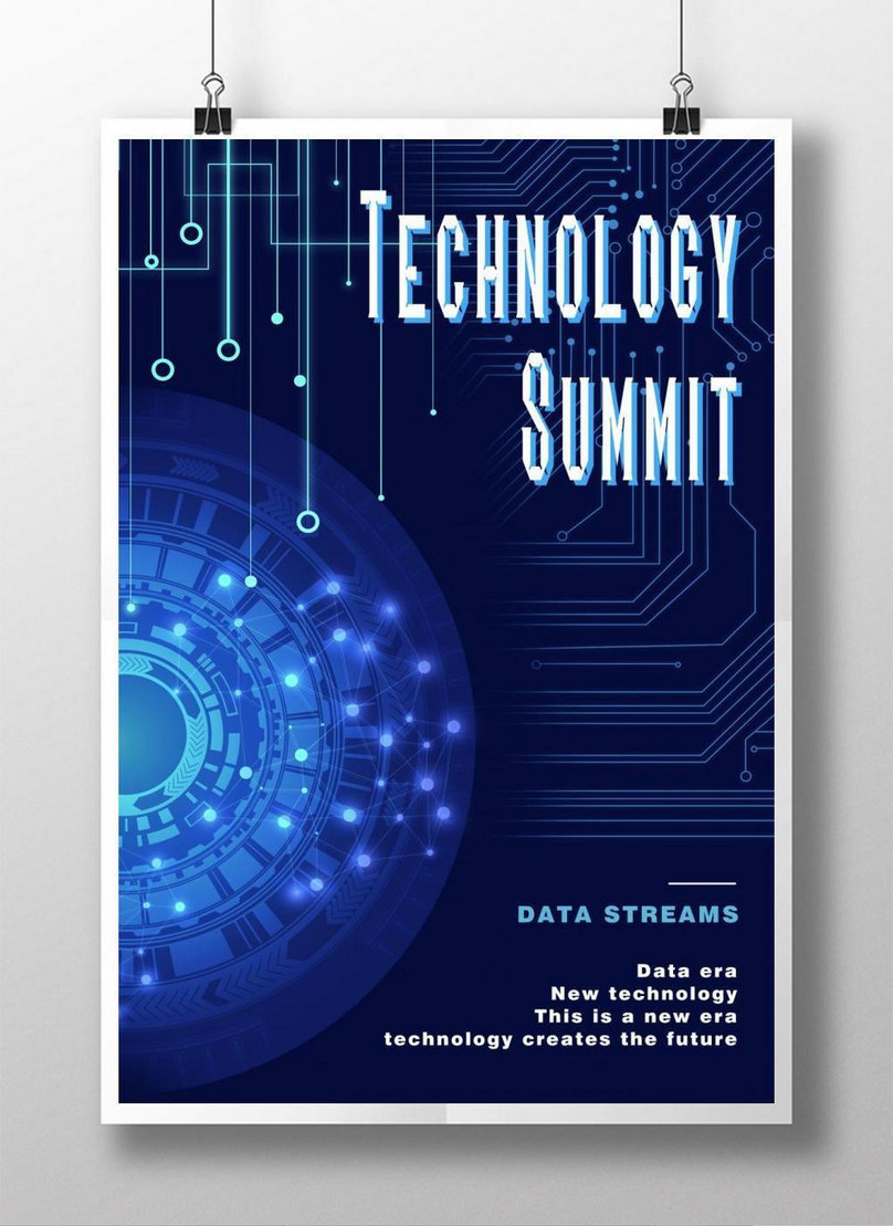 poster presentation on technology