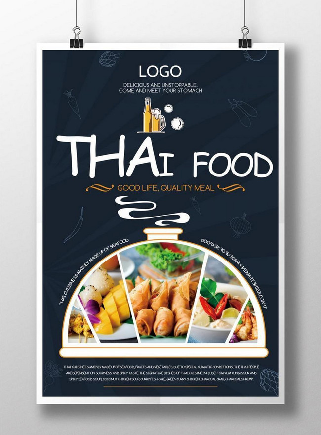 Template Poster Makanan Khusus Thailand Untuk Diunduh Gratis Lovepik 6397