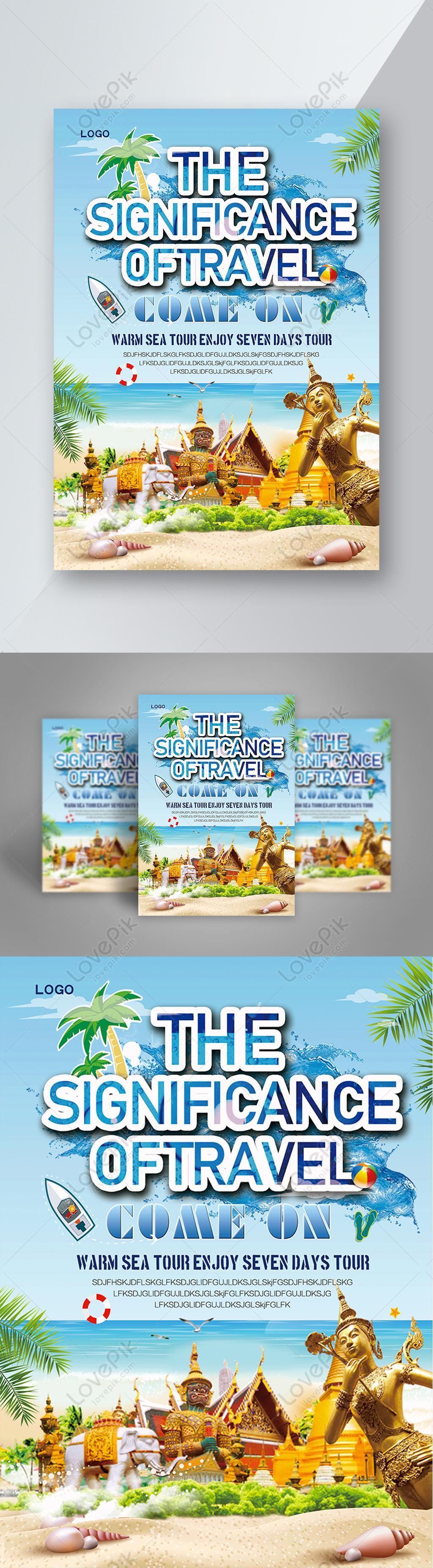 Thai tourist leaflet template image_picture free download Regarding Vbs Flyer Template