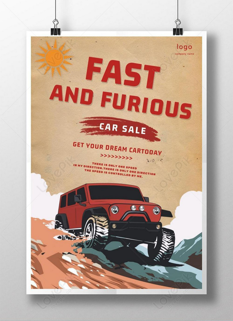 Retro Car Poster Design Template, retro car poster design Photo, retro car poster design Free Download