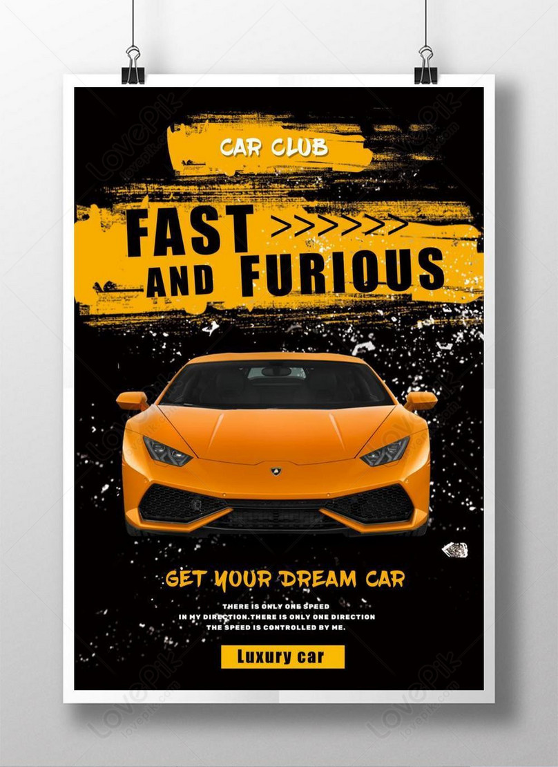 Creative Fashion Car Poster Template, creative fashion car poster Photo, creative fashion car poster Free Download