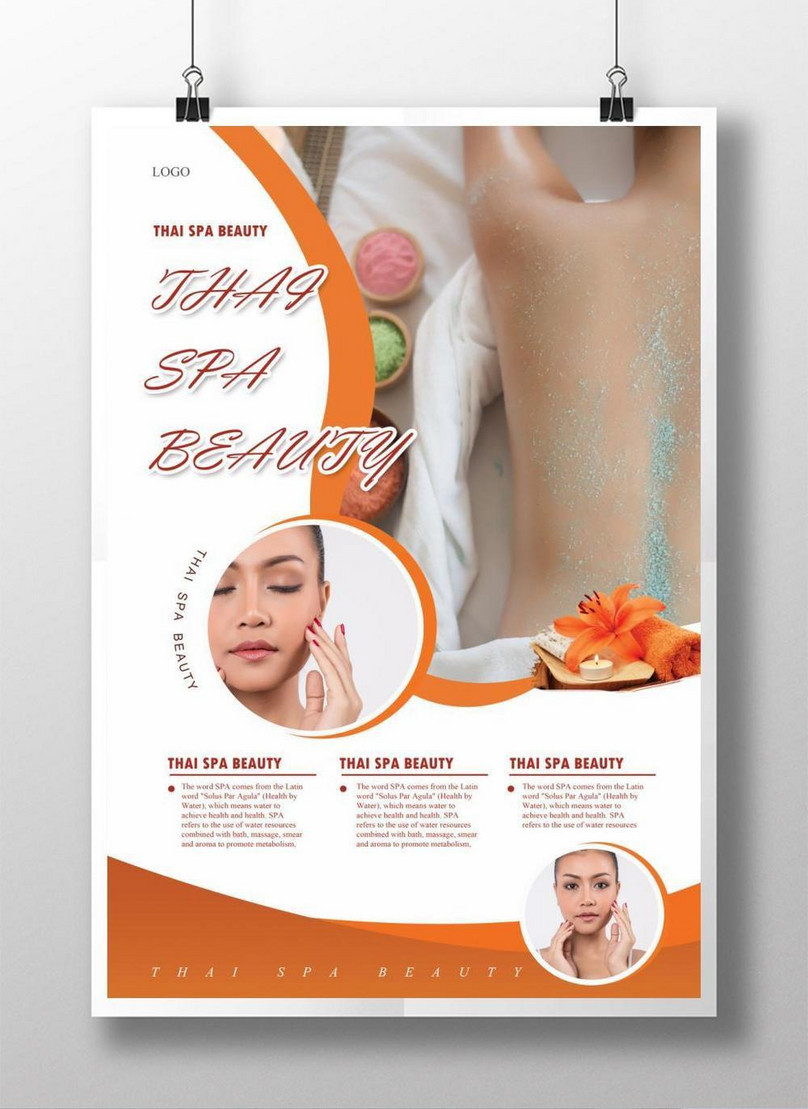 Thai Spa Beauty Poster Template Image Picture Free Download 450019564 