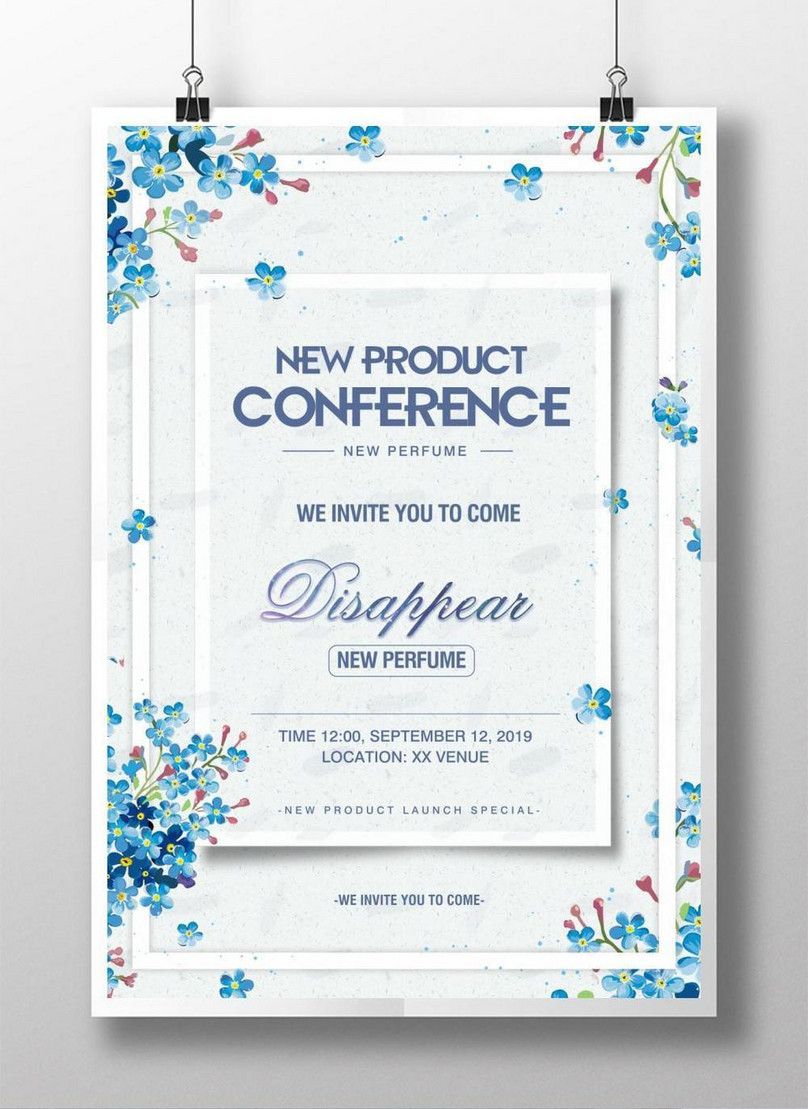 New product launch invitation poster design template image_picture For Business Launch Invitation Templates Free