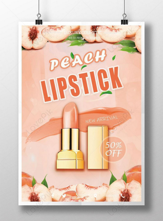 Template Kosmetik Poster Promosi Produk Baru Untuk Diunduh Gratis - Lovepik