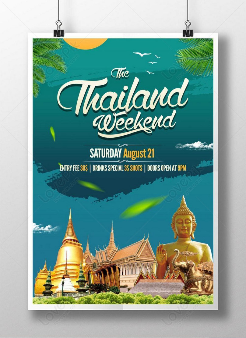 thailand travel advertisement