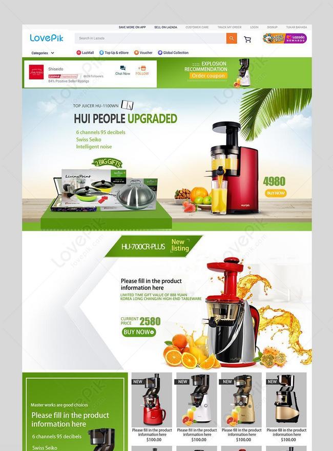 Lazada on sale home appliances