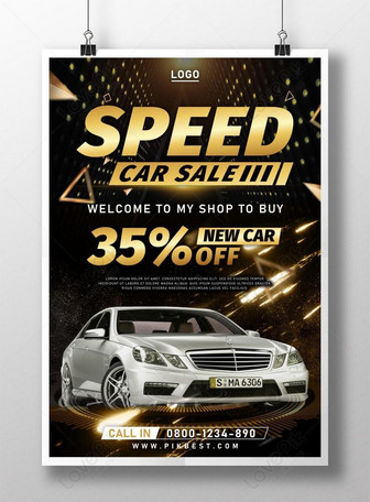 Yellow Car Advertising Promotion Poster Template Image Picture Free Download 450021180 Lovepik Com