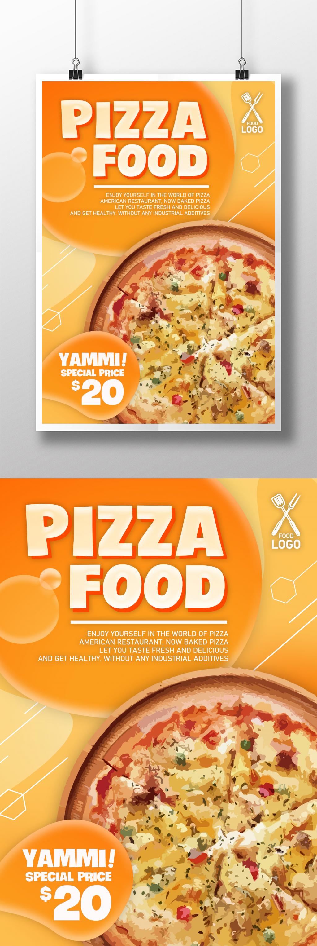 Pizza Food Poster Template Imagepicture Free Download 450022527