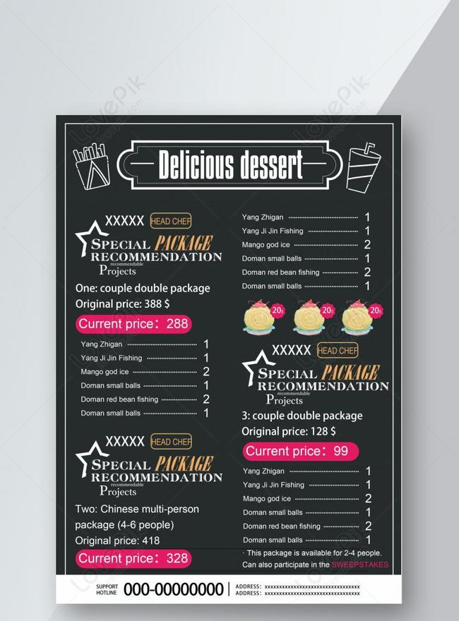 Menu Order Forms Free Word, PDF Format Download, 52% OFF