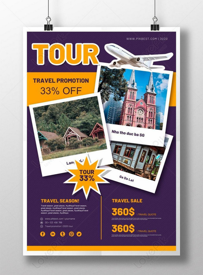 Template Travel Poster Desain Poster Perjalanan Tim Liburan Untuk ...