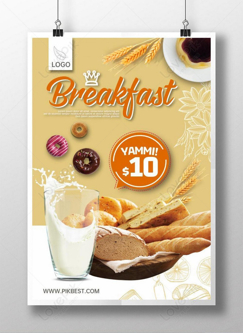 Cartel Creativo De La Tienda De Desayunos Gourmet | Descarga Plantilla de  diseño PSD Gratuita - Lovepik