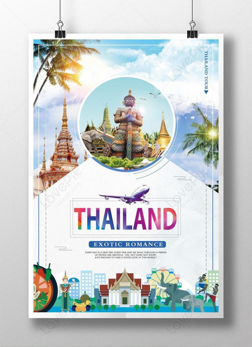 ทริปโปสเตอร์ท่องเที่ยวสดเที่ยวไทย ดาวน์โหลดรูปภาพ (รหัส) 450020787_ขนาด  398.9 Mb_รูปแบบรูปภาพ Psd _Th.Lovepik.Com