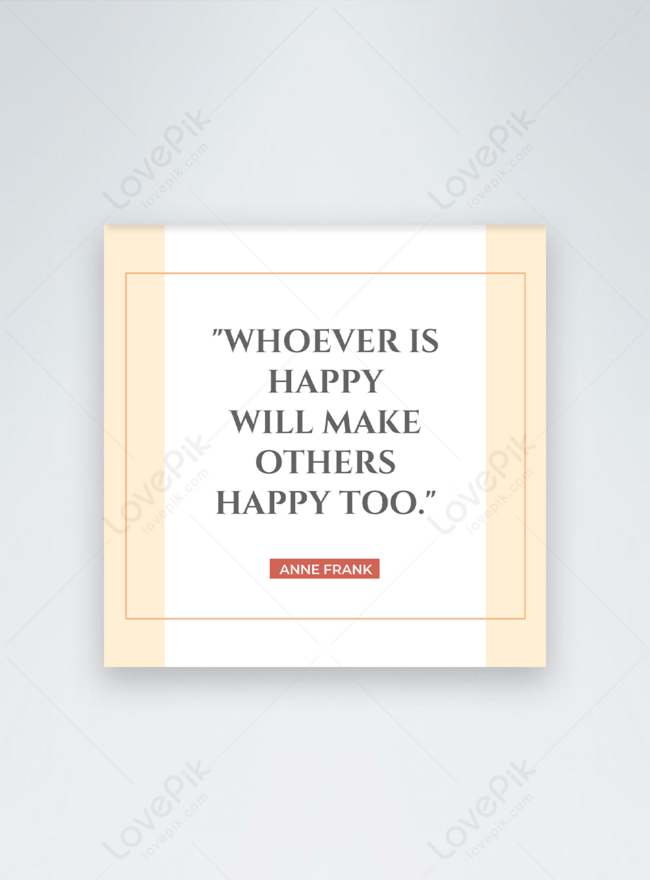 Simple quotes on light background social media post template image_picture  free download 