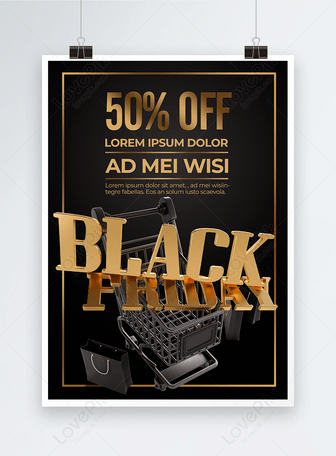shopping cart discount poster, shopping cart, poster, black friday template