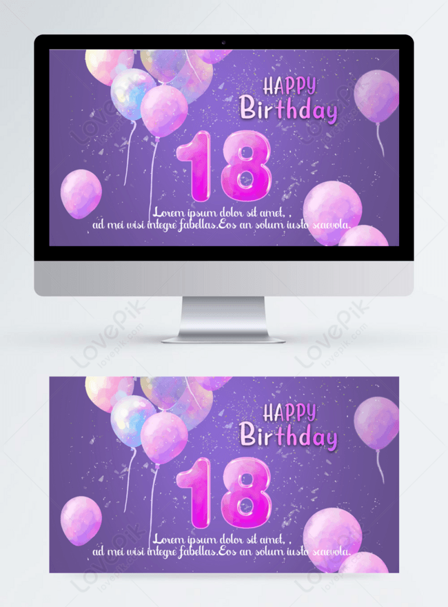 Fondo De Fiesta Púrpura Rosa Cumpleaños, Cumpleaños, Pastel, Pastel De  Cumpleaños Imagen de Fondo Para Descarga Gratuita - Pngtreee