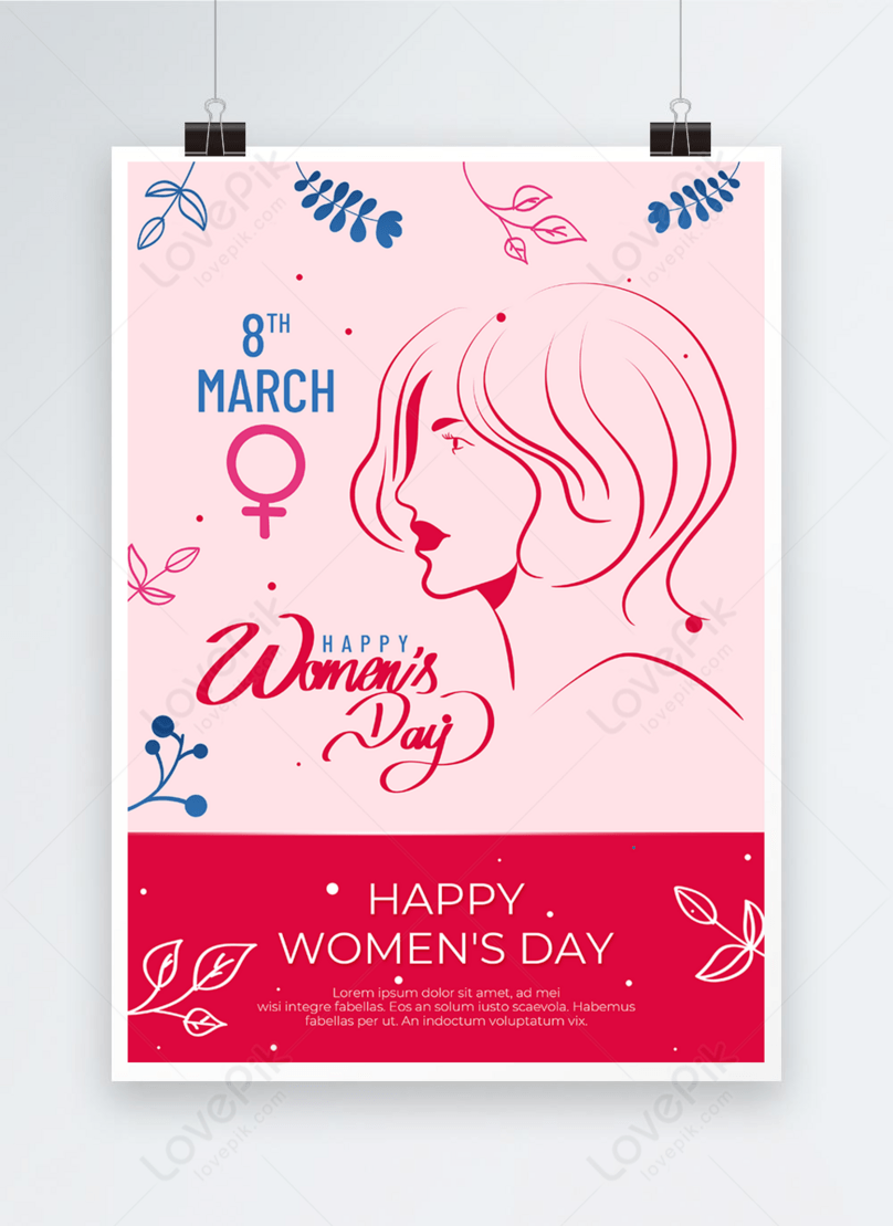 Happy Women's day Template