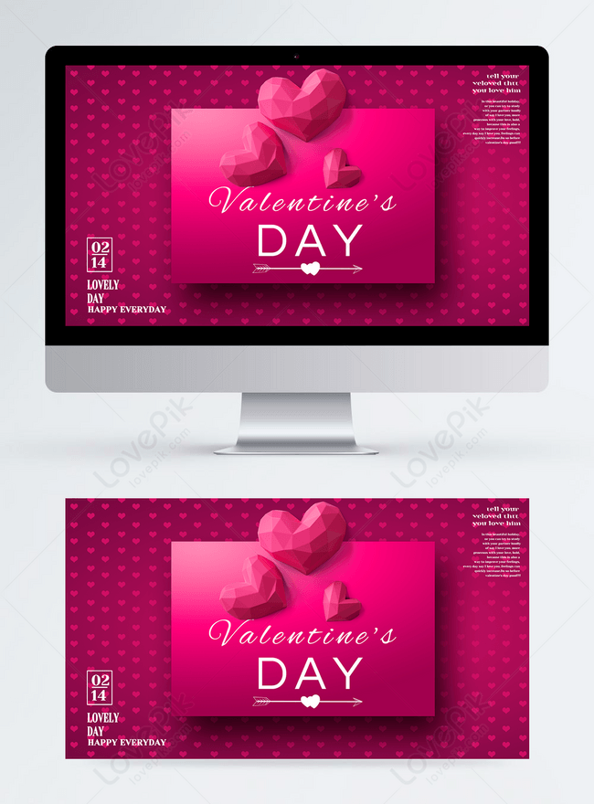 Red brazilian valentines day poster template image_picture free